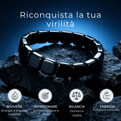 Bracciale Hematix® in Ematite